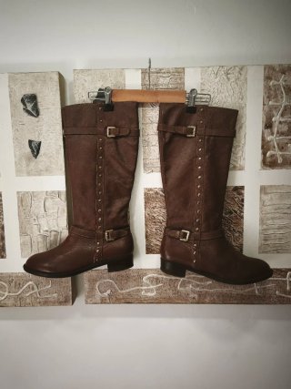 Botas altas piel SeductA Talla 39
