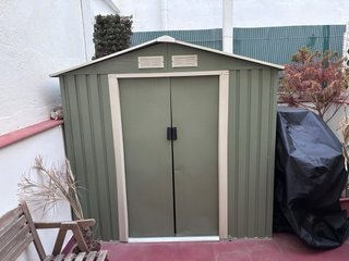 Cobertizo de Jardín Metálico