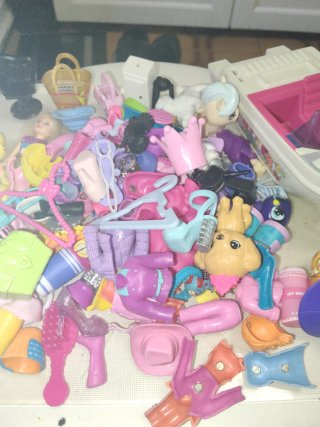 Lote Polly Pocket y accesorios