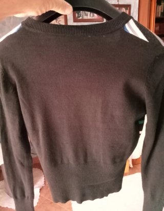 Cardigan a righe