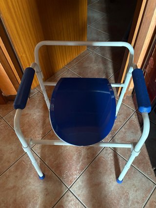 Comoda WC con braccioli