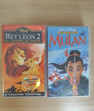 Películas VHS Disney