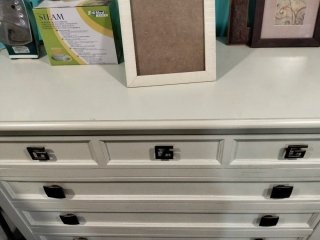 Cómoda Blanca de Madera