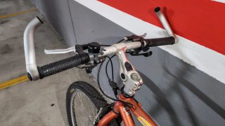 Bicicleta de Montaña Decathlon Naranja