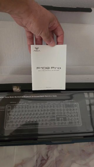 Teclado Mecánico AULA F108 Pro