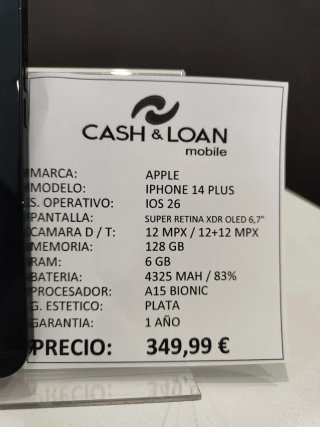IPhone 14 Plus 128GB Azul