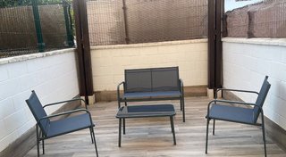 Conjunto de Jardín 4 Piezas Gris