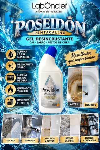 Poseidón Pentacalino Gel Limpiador ecojin