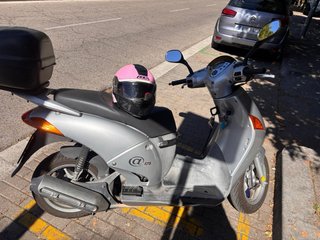 Honda @ 125 Scooter Plata