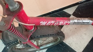 Bicicleta Antigua Motoretta Roja