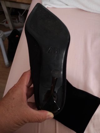 Botines Negros Zara Talla 39