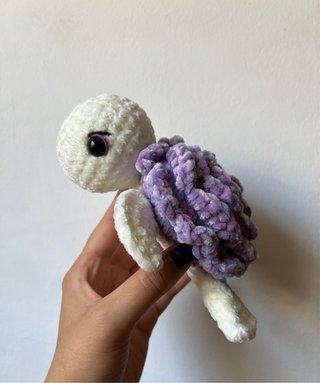 Tortuga Amigurumi Caparazón Rosa