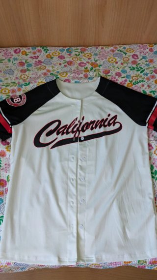 Camisa tipo béisbol Shein