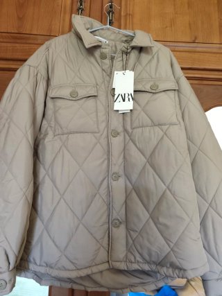 Chaqueta Zara acolchada oversize M