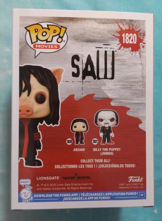 Funko Pop! Saw 1820 Chase Edition