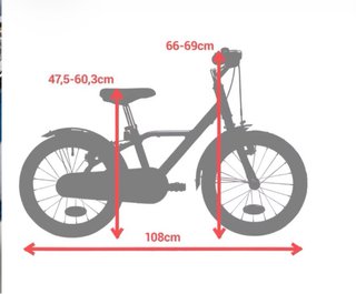 BTWIN Bicicleta niños 16 pulgadas