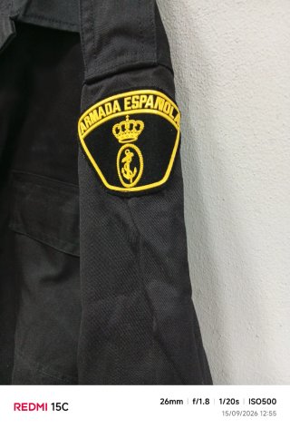 Chaqueta Armada Española Negra