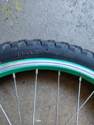 Rueda Trasera de Bicicleta 18