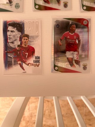 LOTE TOPPS CHROME UEFA 25/26 + FUTERA