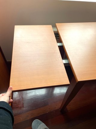 Mesa de madera para cocina o escritorio