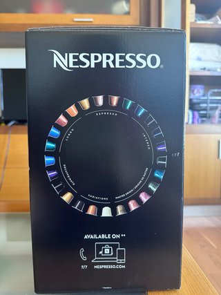 Cafetera Nespresso Inissia Negra