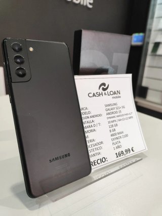 Samsung Galaxy S21+ 5G 128GB Negro