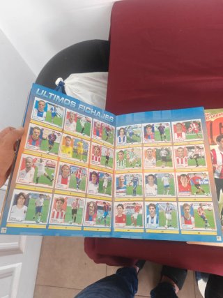 Colección 6 Álbumes Cromos Liga 2007-Asta el 2013