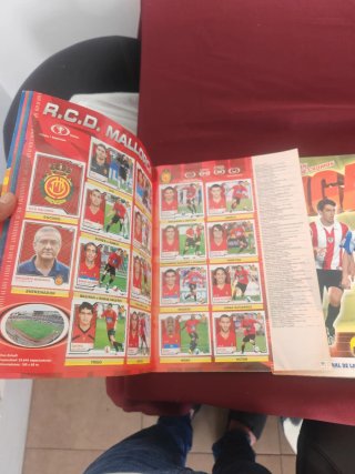 Colección 6 Álbumes Cromos Liga 2007-Asta el 2013