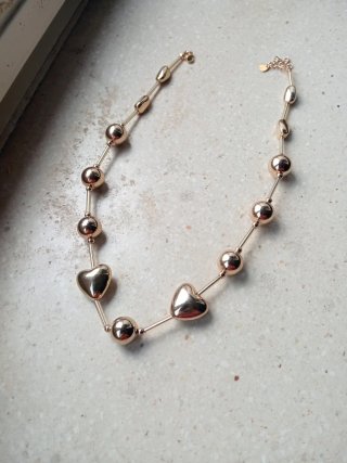 Collana donna con cuori
