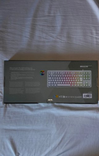 Teclado Mars Gaming MK023W TKL RGB Blanco
