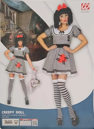 Disfraz Muñeca Creepy Talla XS