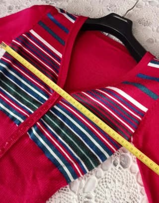 Cardigan fibra naturale
