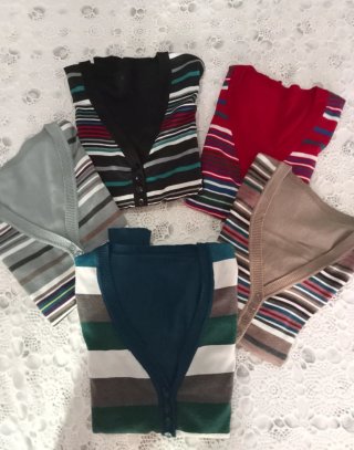 Cardigan fibra naturale