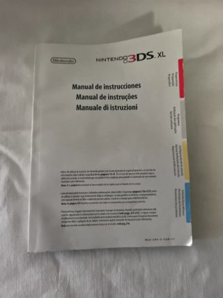 Manual Nintendo 3DS XL Instrucciones