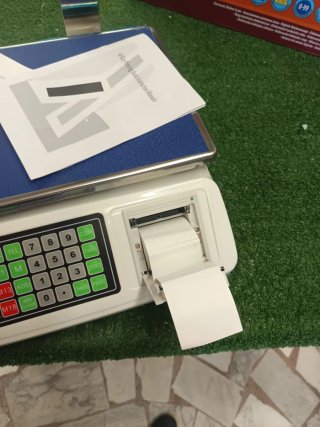 Bilancia digitale 50kg con scontrino