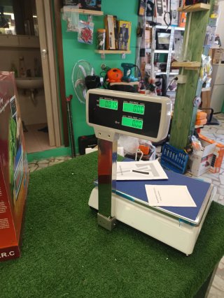 Bilancia digitale 50kg con scontrino