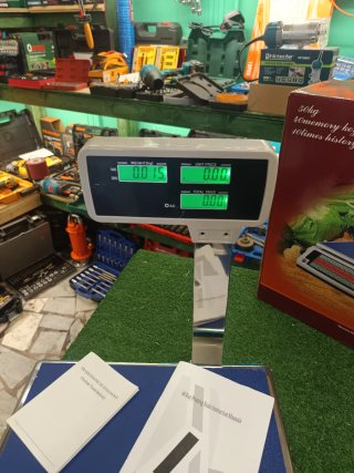 Bilancia digitale 50kg con scontrino
