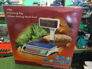 Bilancia digitale 50kg con scontrino