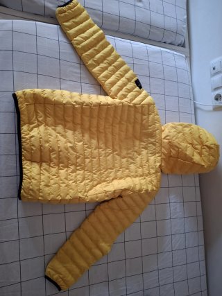 Plumífero Ecoalf Amarillo Talla 12 Años