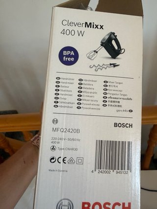 Batidora Bosch CleverMixx 400W