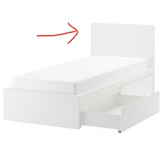 Cabecero IKEA Malm 90cm Blanco