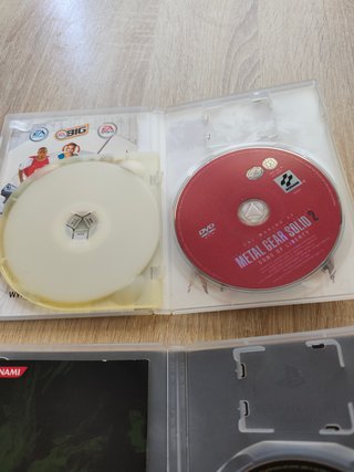 Pack Metal Gear Solid 2 + Metal Gear Solid 3 PS2
