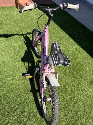 Bicicleta infantil rosa 14 pulgadas
