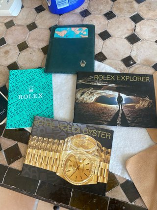 Reloj Rolex Explorer II con papeles
