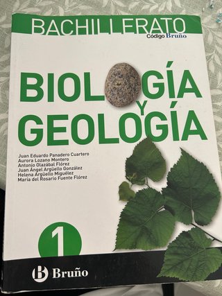 Biología y geología 1 Bachillerato