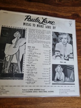 Vinilo Paula Lane - Music To Make Love By