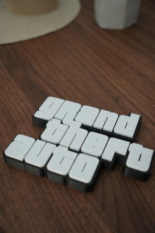 Logo GTA 3D