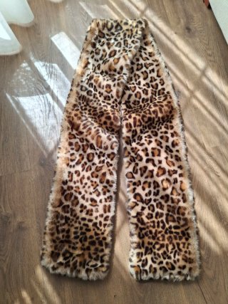 Bufanda con Estampado de Leopardo
