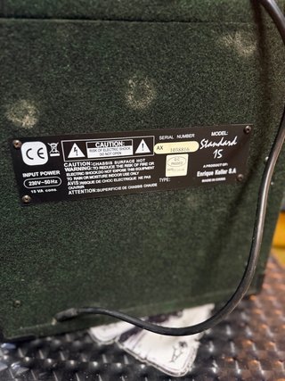 Amplificador Guitarra Academy Warrior Standard 15
