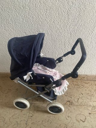 Carro de Muñecas Azul Marino